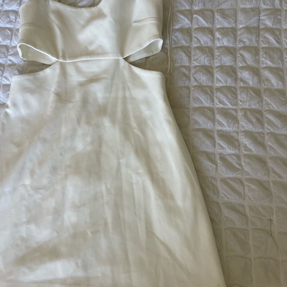 Likely Stella White Sleeveless Mini Dress with Cutouts - Picture 4 of 15